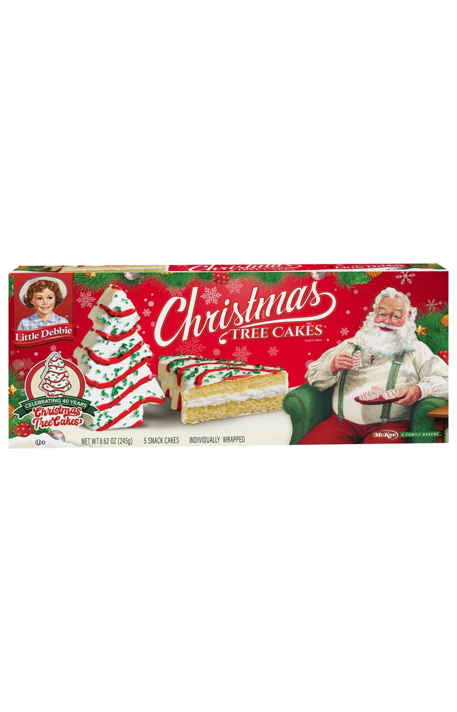Little Debbie Christmas Tree Snack Cakes; image 1 of 5