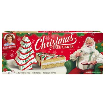 Little Debbie Christmas Tree Snack Cakes, 5 ct