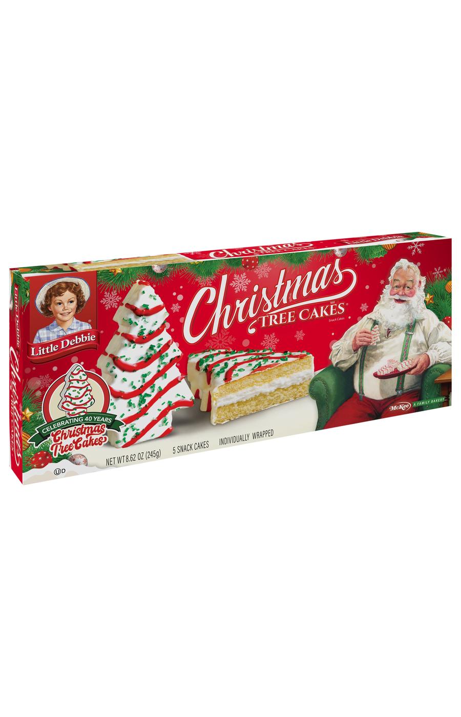 Little Debbie Christmas Tree Snack Cakes; image 5 of 5