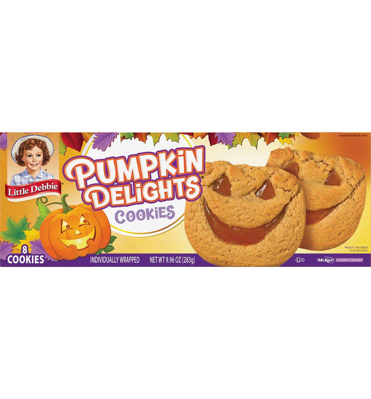 Little Debbie Halloween Pumpkin Delights Cookies; image 1 of 4