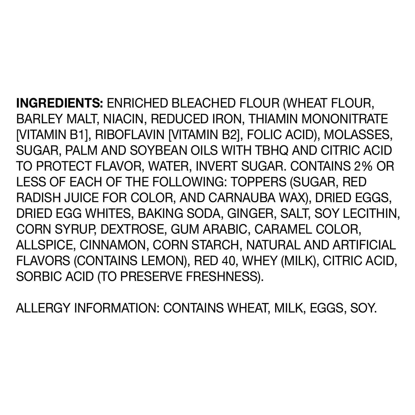 Little Debbie Spring Soft-Baked Gingerbread Cookies; image 2 of 4