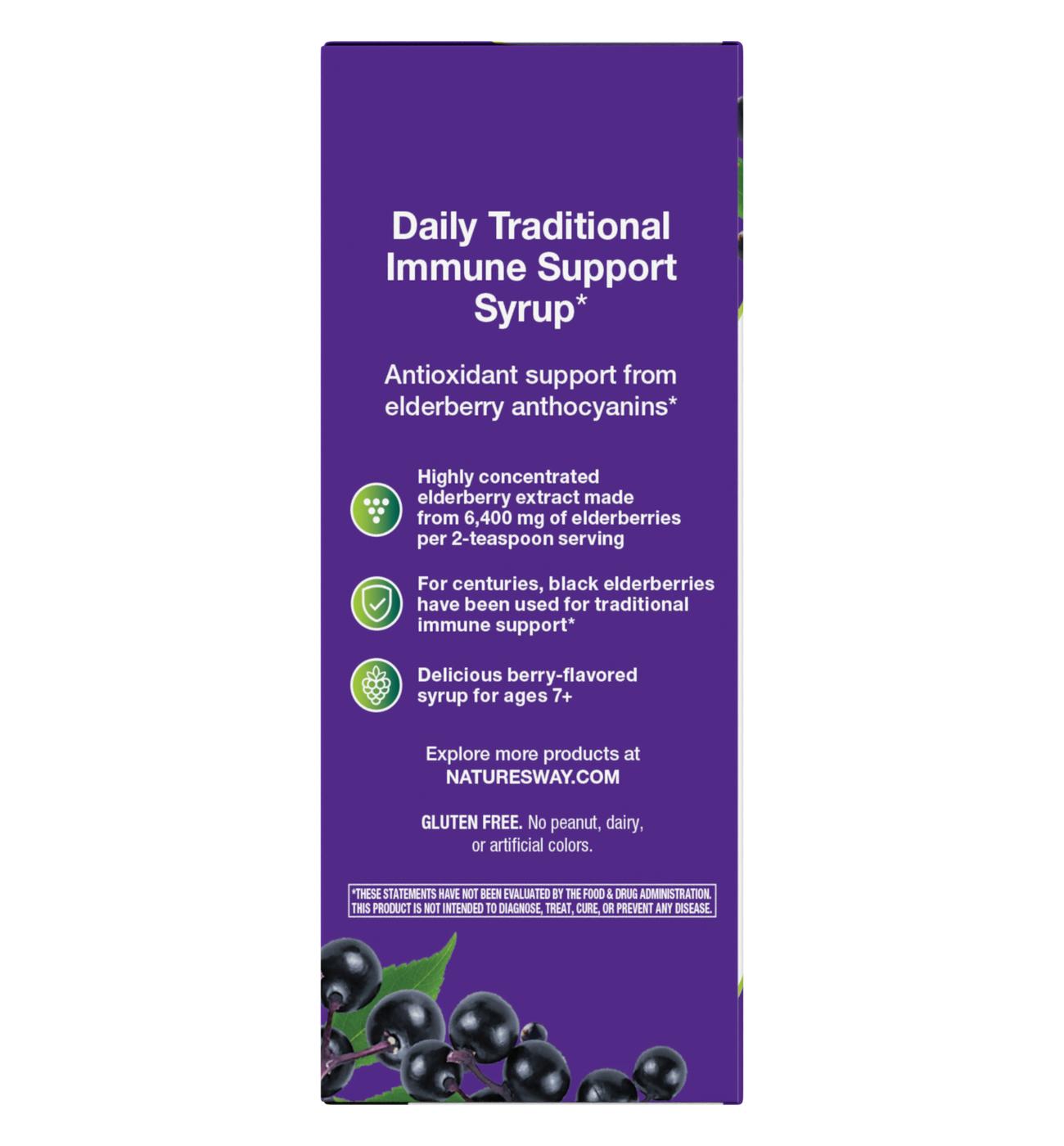 Nature's Way Sambucus Traditional Immune Syrup; image 3 of 4