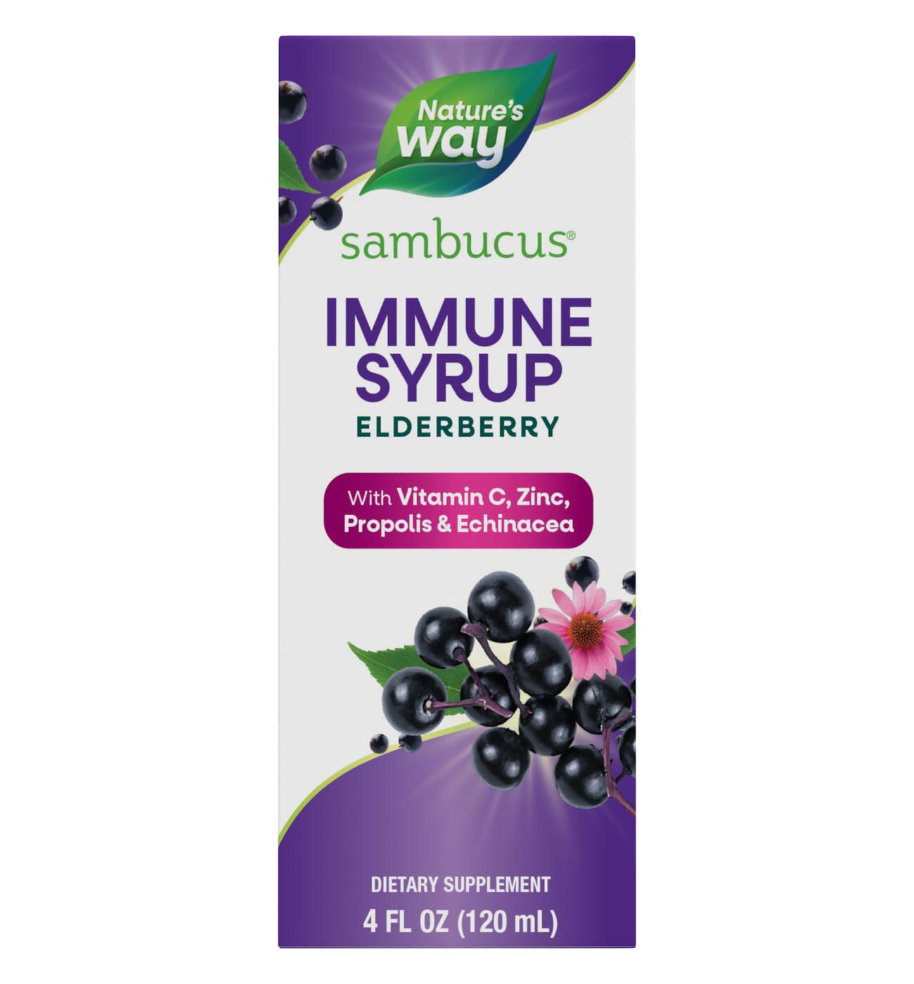 Nature's Way Sambucus Immune Syrup; image 1 of 4