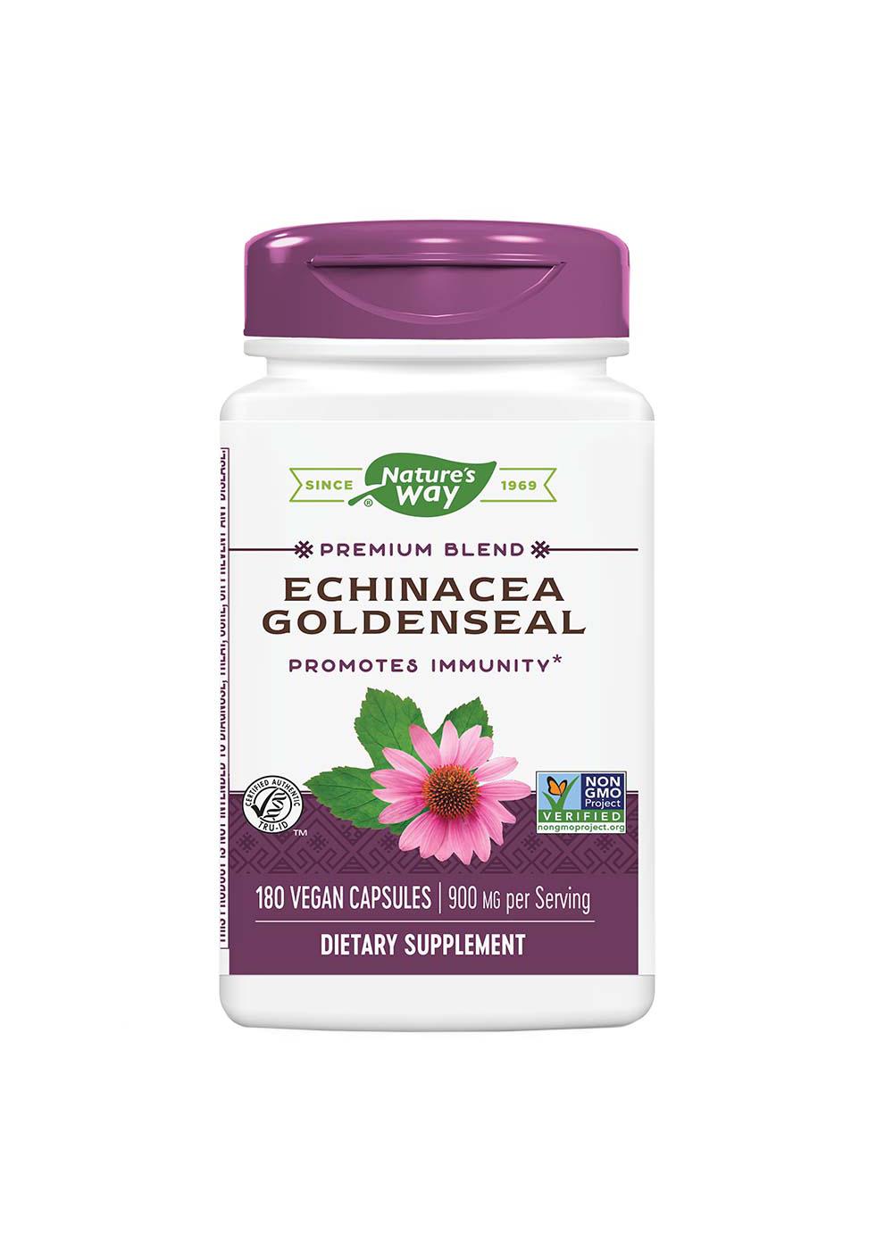 Nature's Way Echinacea Goldenseal Immune Support Capsules; image 1 of 3