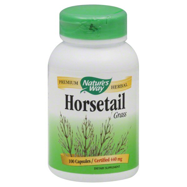 Nature's Way Premium Herbal Horsetail Grass 400 Mg Capsules Shop