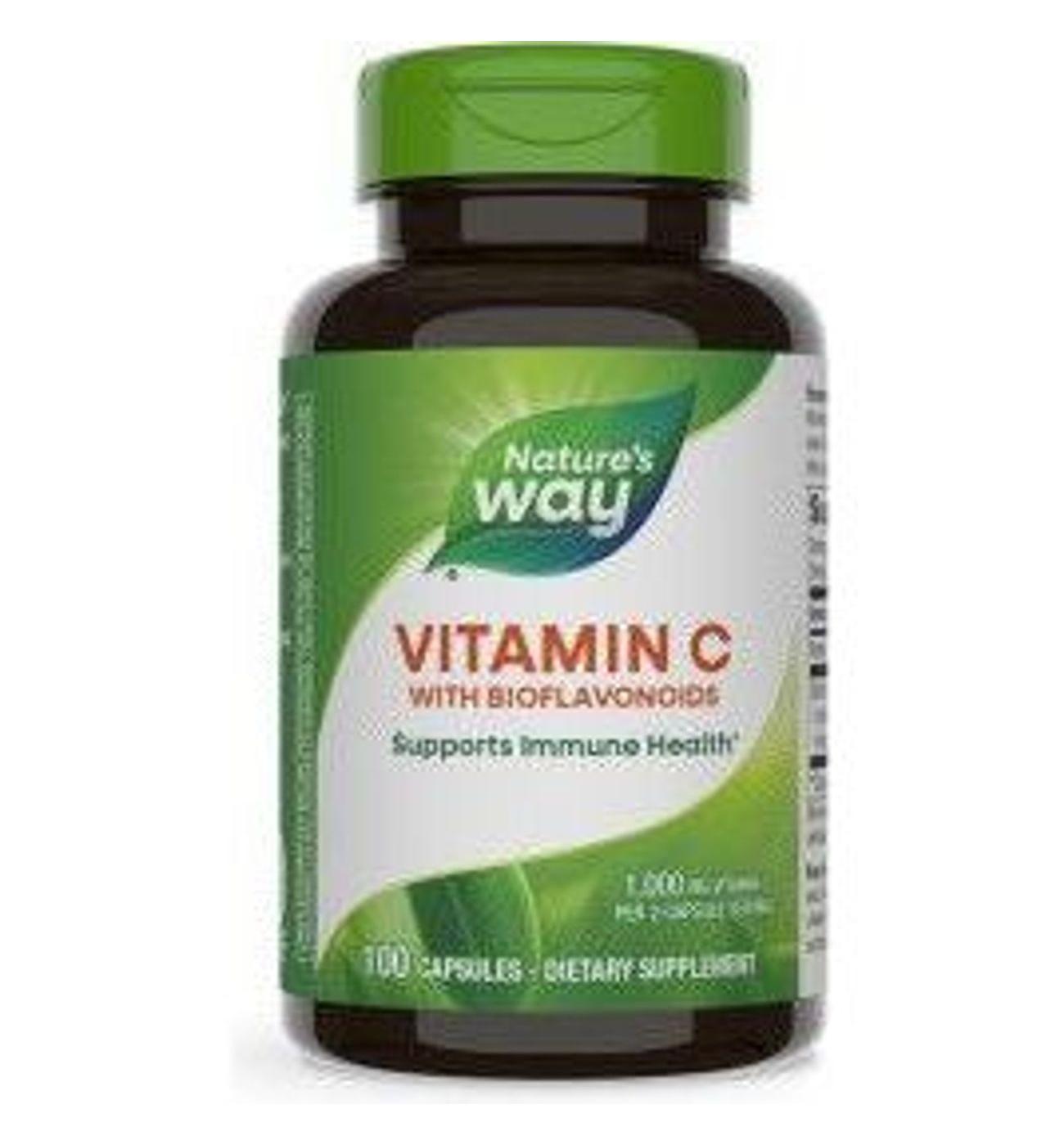 Nature's Way Vitamin C Bioflavonoids Capsules; image 1 of 3