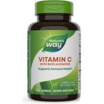 Nature's Way Vitamin C Bioflavonoids Capsules, 100 ct