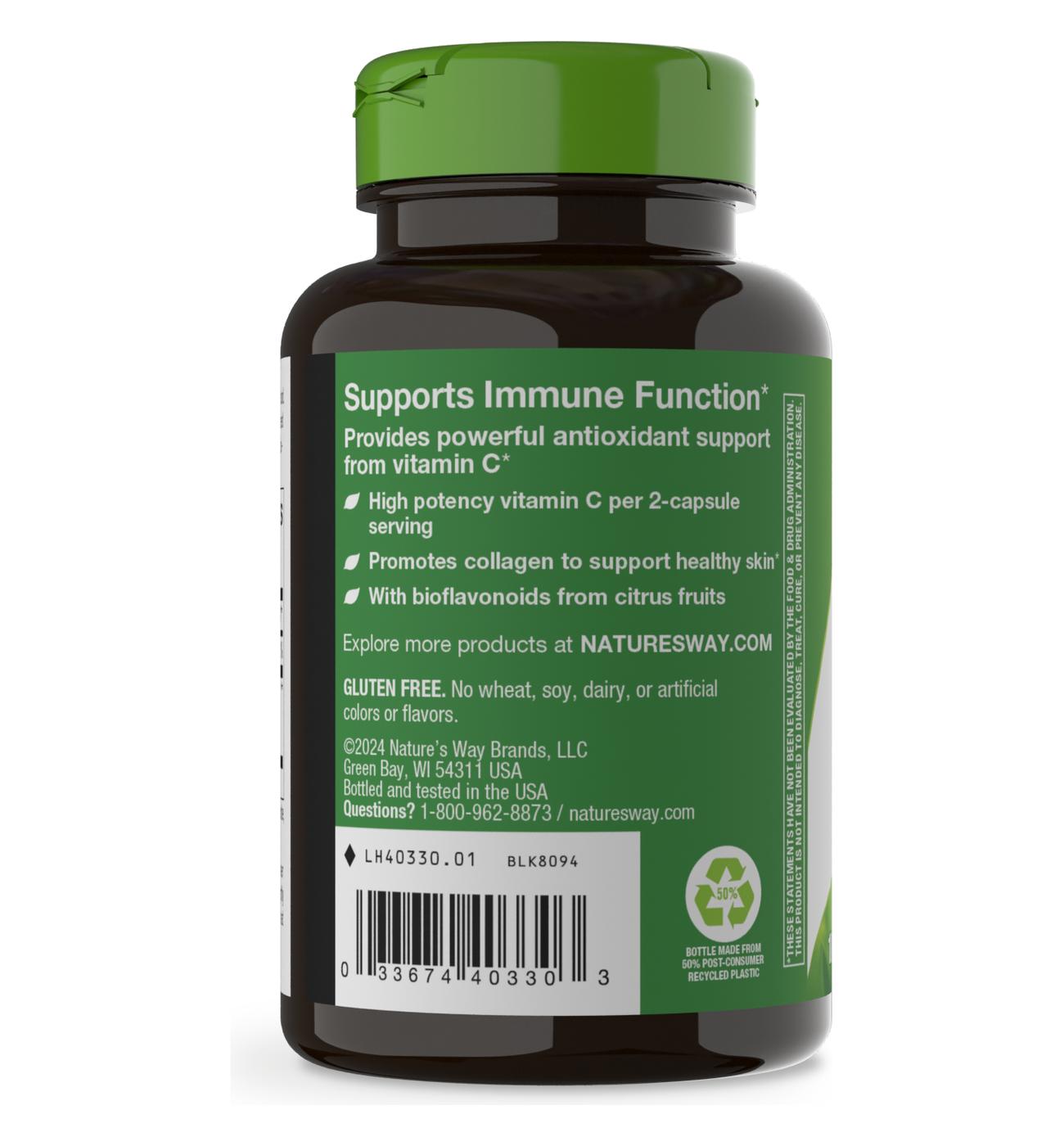 Nature's Way Vitamin C Bioflavonoids Capsules; image 2 of 3