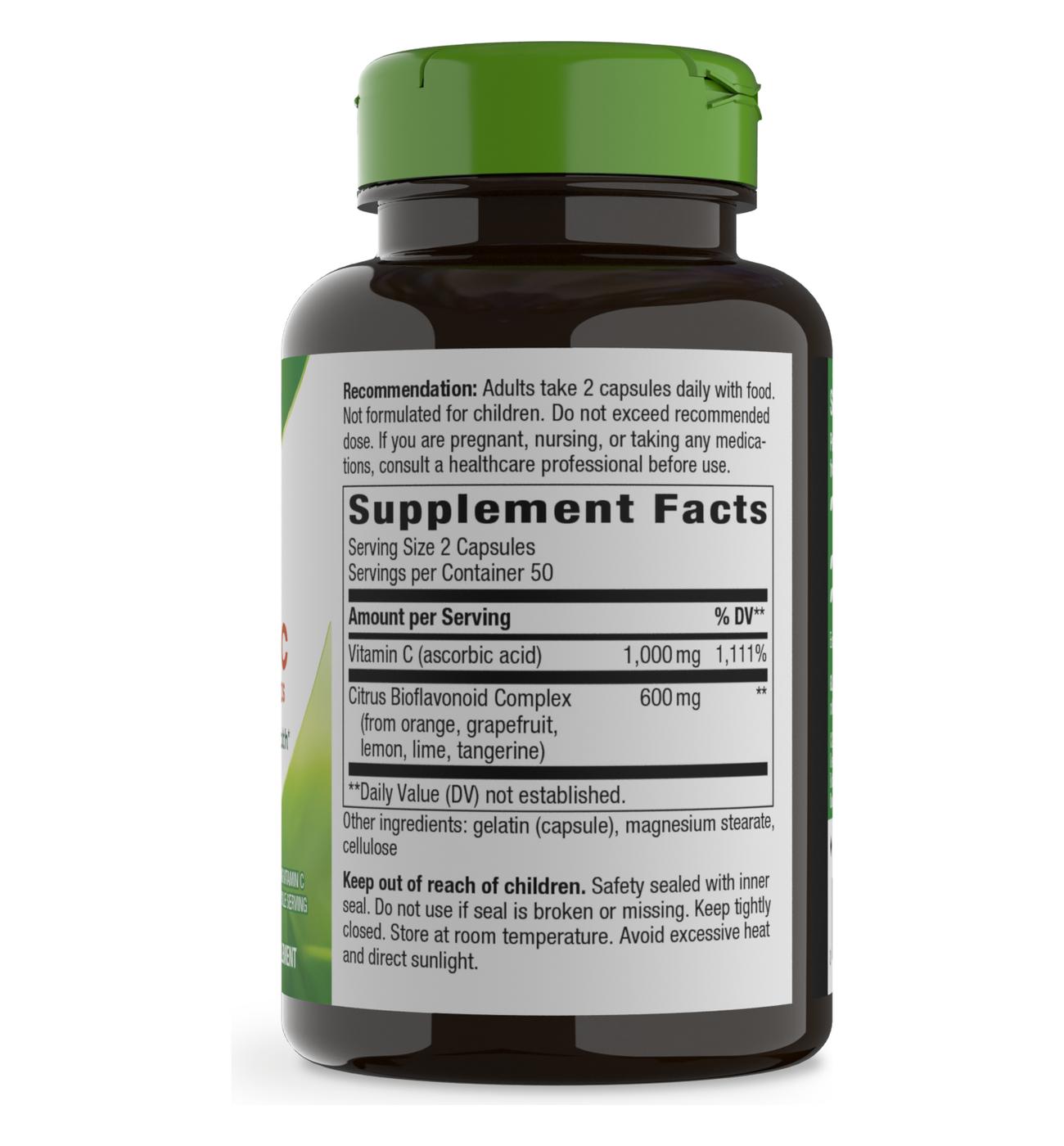 Nature's Way Vitamin C Bioflavonoids Capsules; image 3 of 3