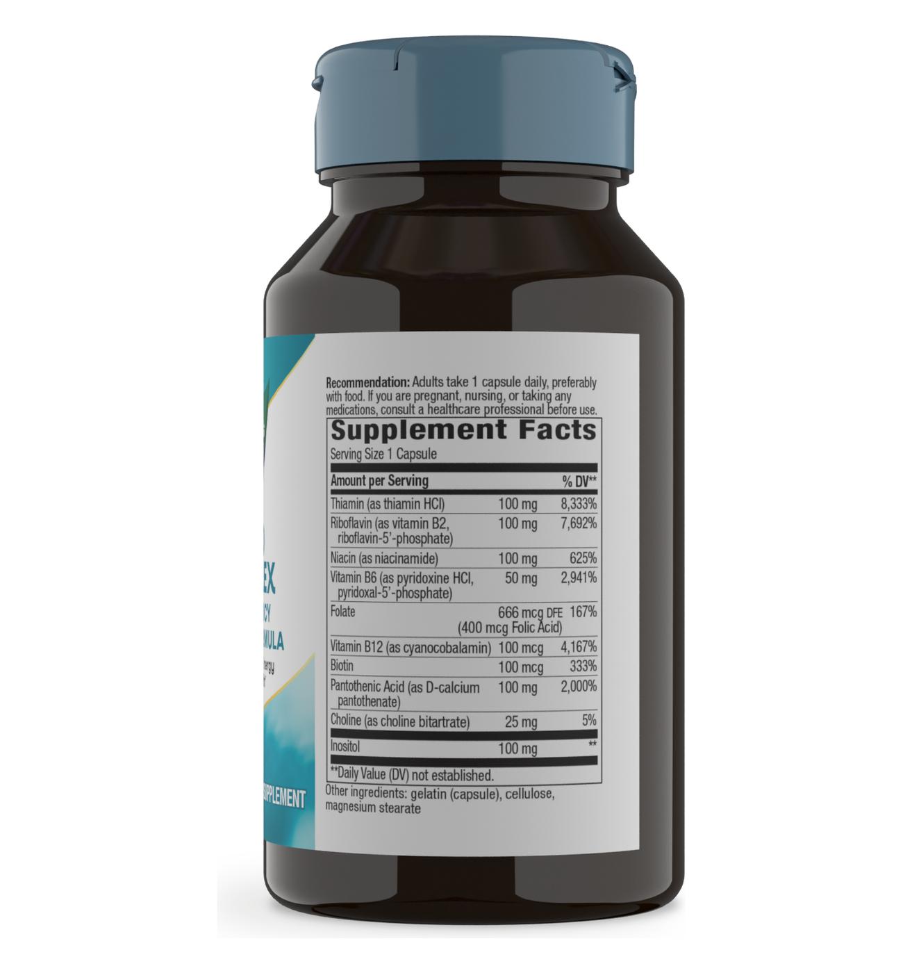 Nature's Way Vitamin B-100 Complex Capsules; image 3 of 3