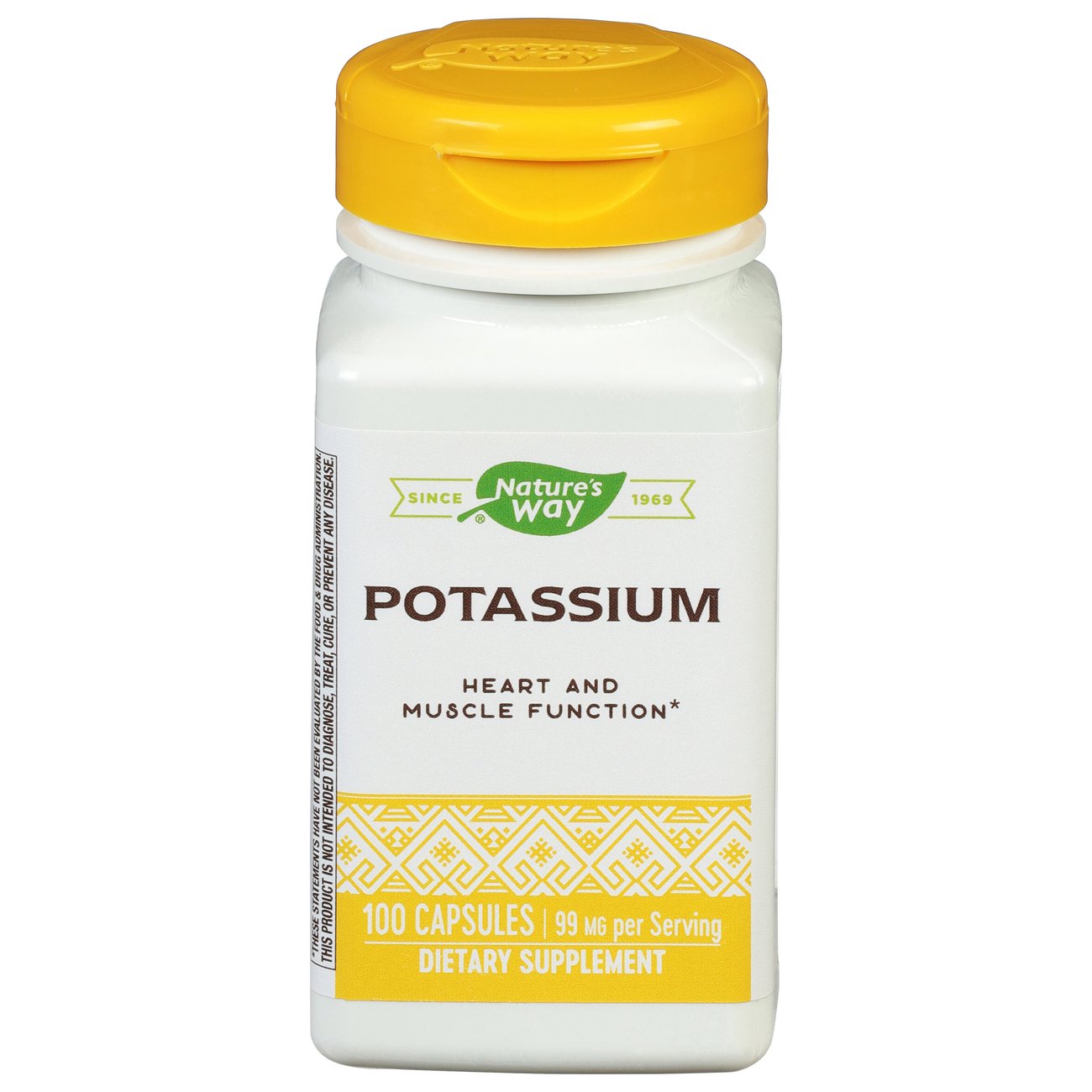 Nature's Way Potassium Capsules Shop Minerals at HEB