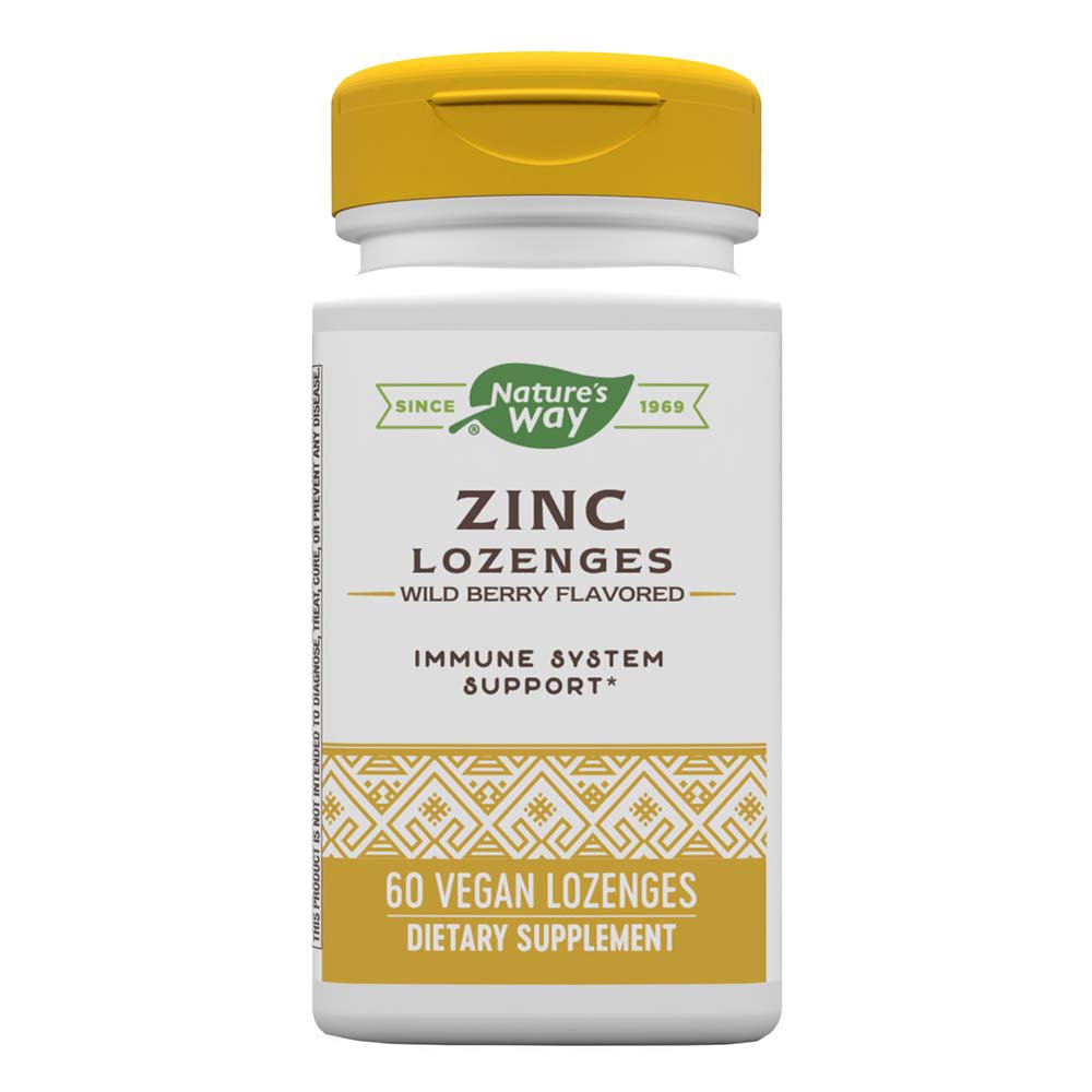 Nature S Way Zinc Lozenges Natural Berry Flavor Shop Minerals At H E B