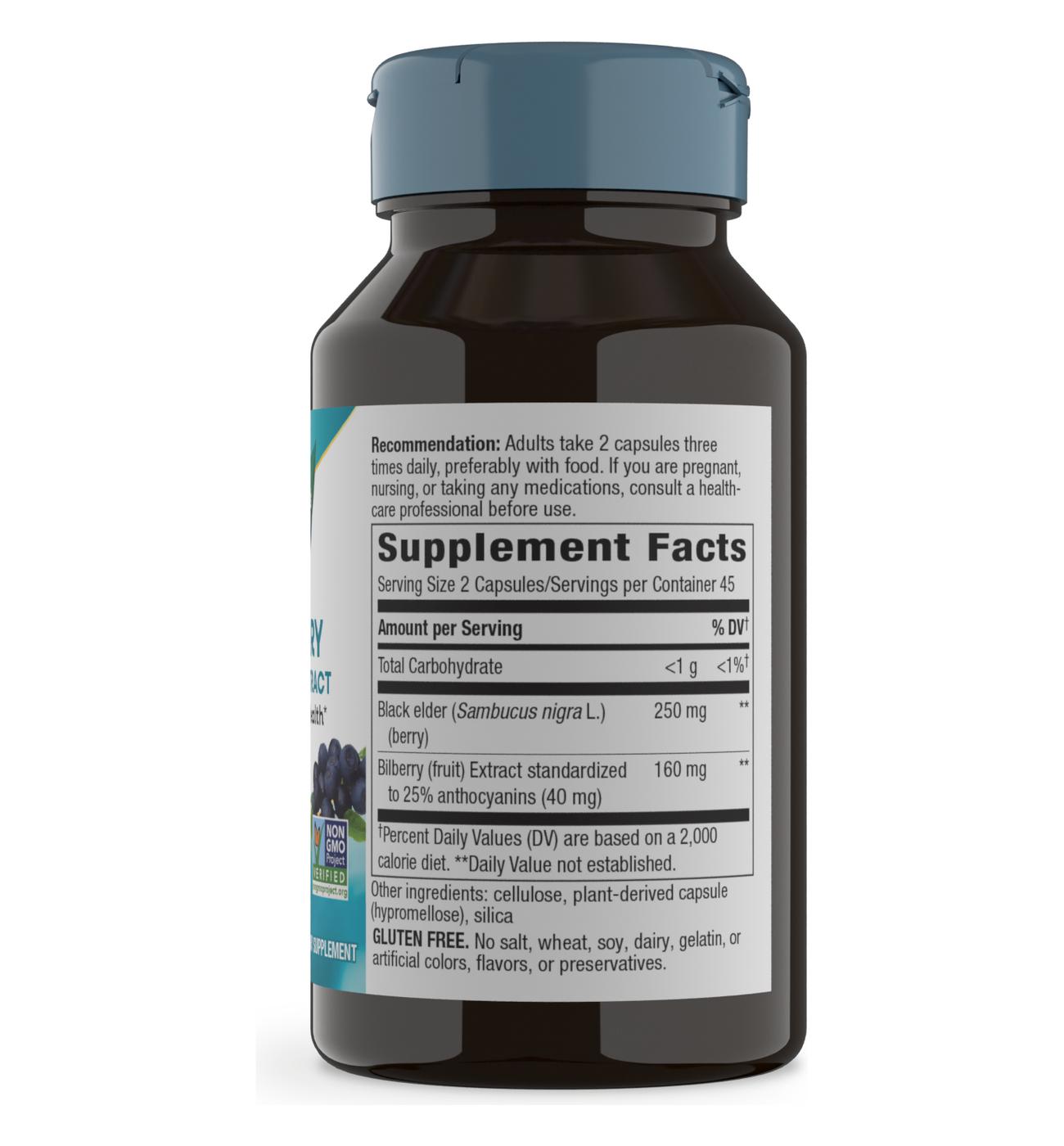 Nature's Way Bilberry Eye Health Capsules; image 2 of 3