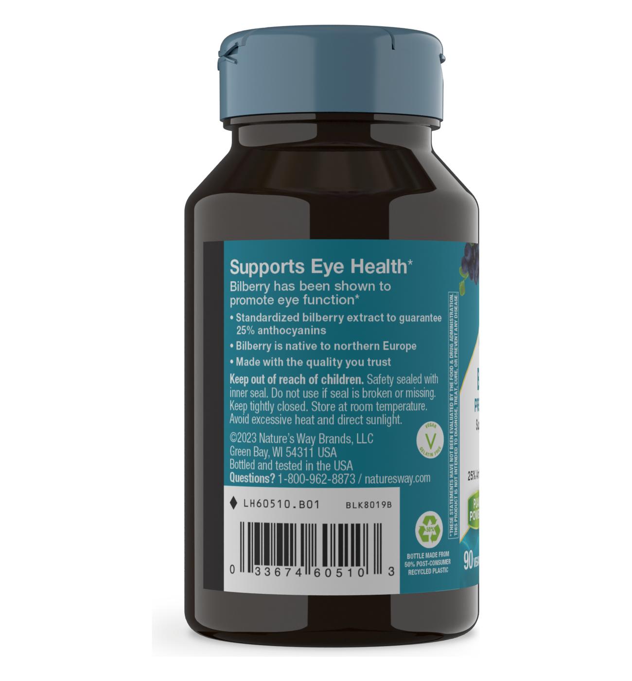 Nature's Way Bilberry Eye Health Capsules; image 3 of 3