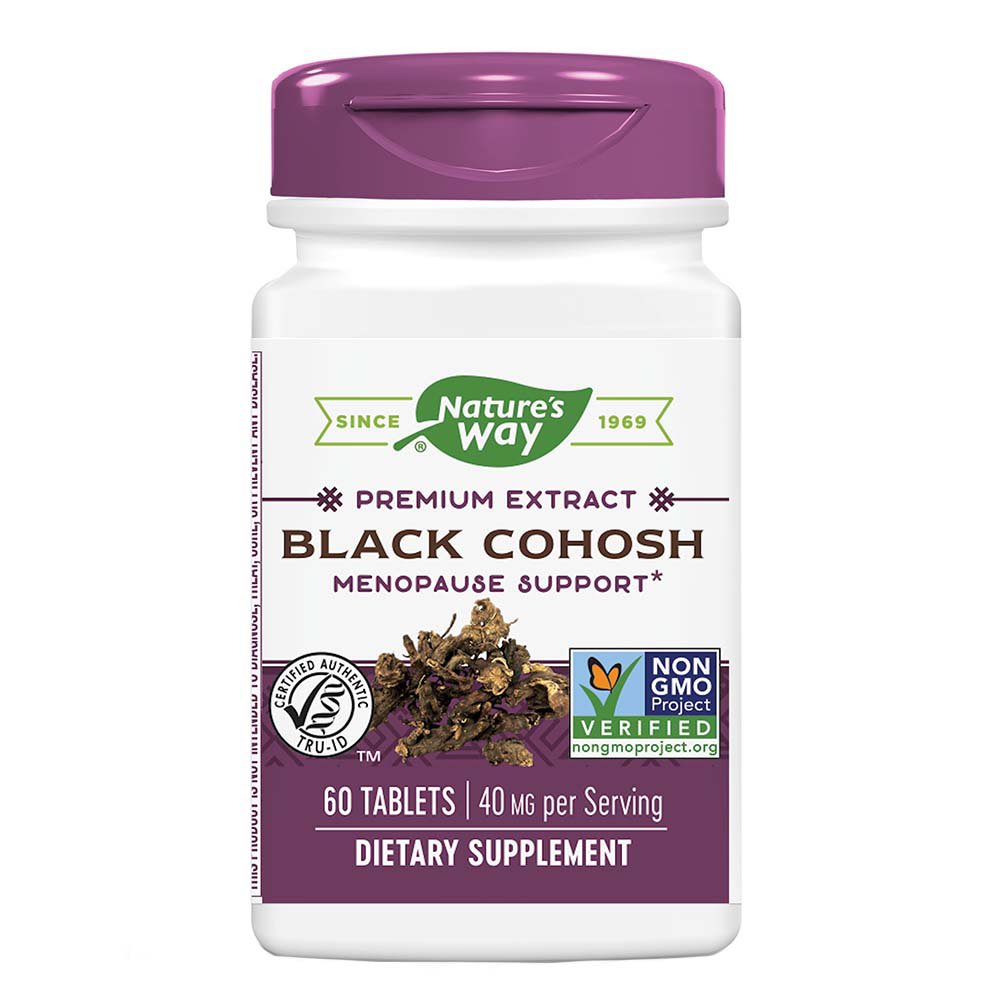 Nature's Way Black Cohosh Standardized Tablets Shop Herbs