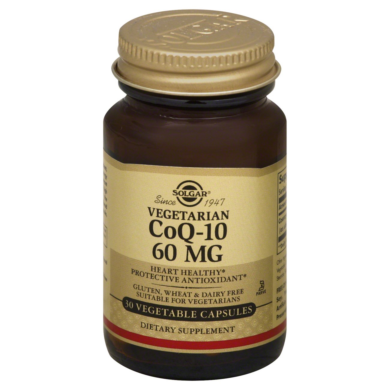 Solgar Coq 10 60 Mg Vegetarian Capsules Shop Antioxidants At H E B 6837