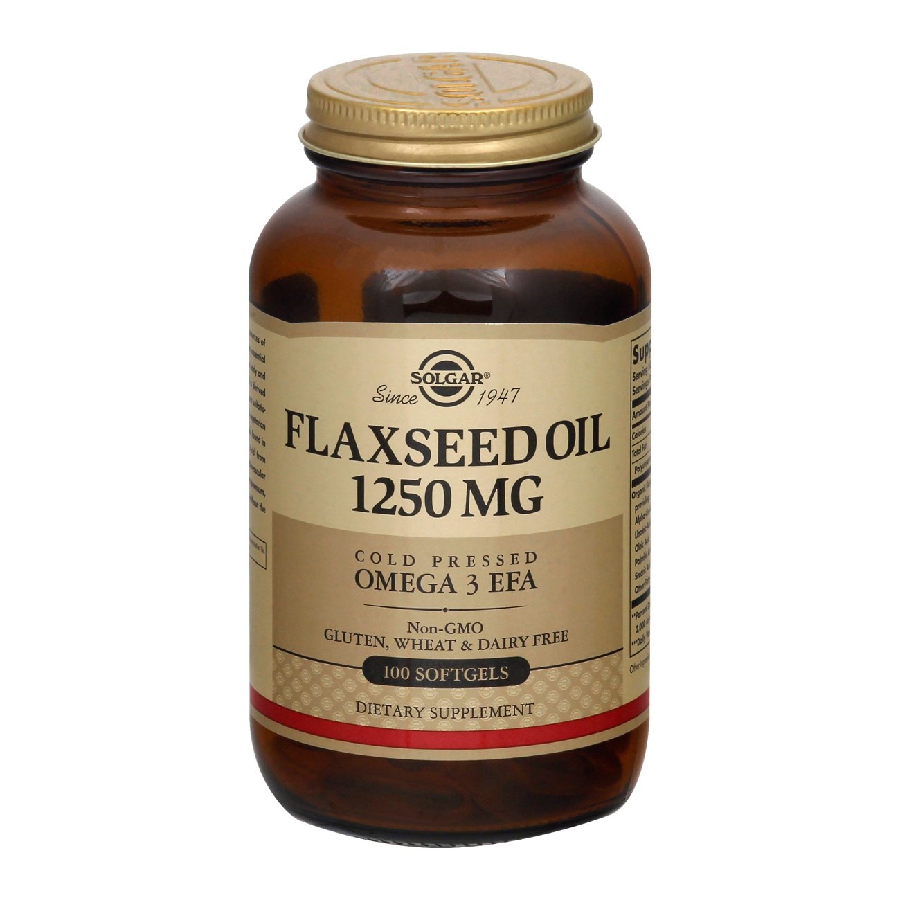Solgar Flaxseed Oil 1250 mg Softgels Shop Diet & Fitness at HEB