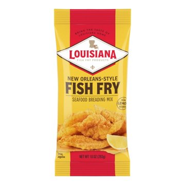 Louisiana Fish Fry Products New Orleans Style Fish Fry, 10 oz