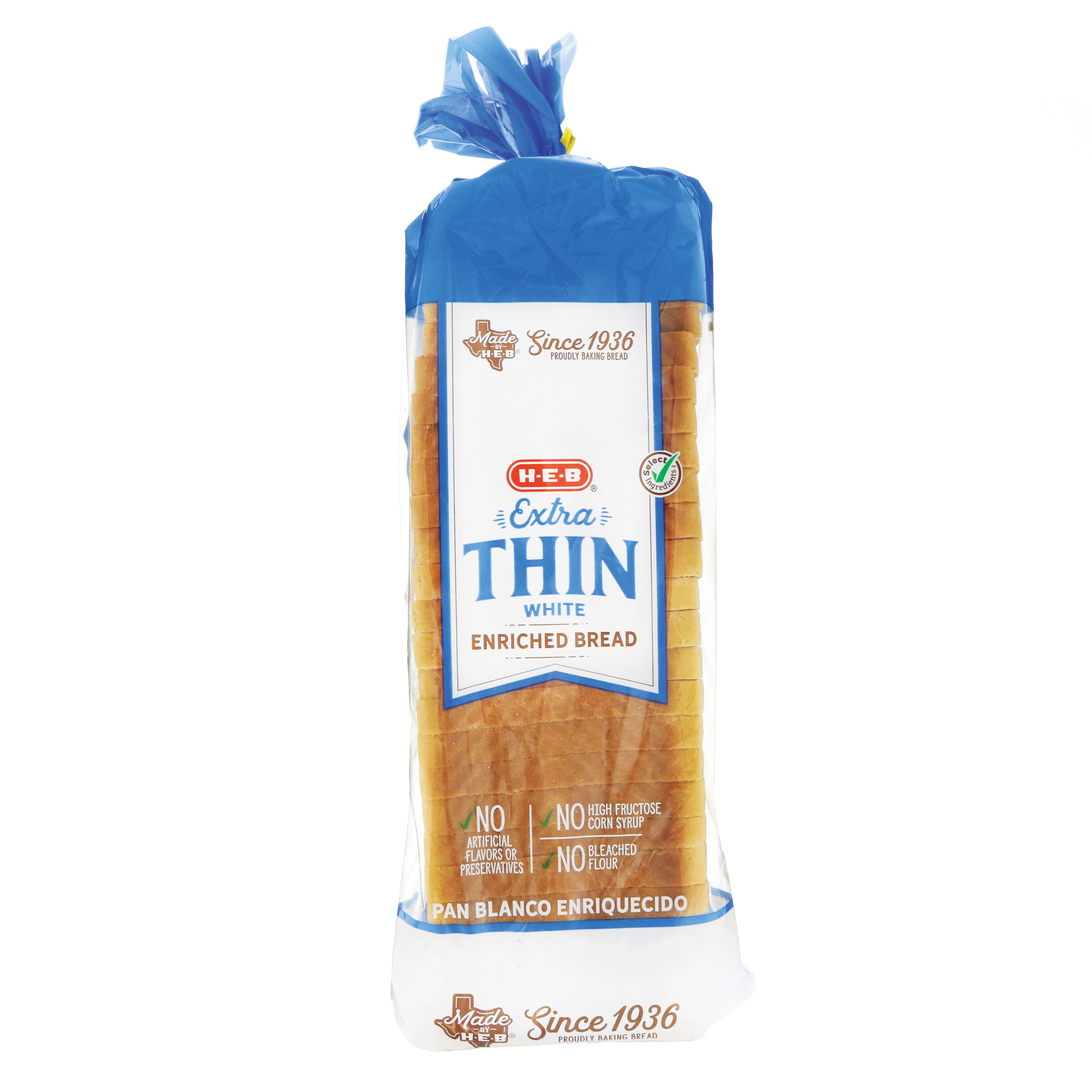 H-E-B Extra Thin White Bread - Shop Bread At H-E-B