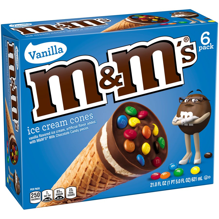 M&M's Fun Cups Vanilla Ice Cream - Shop Ice Cream at H-E-B