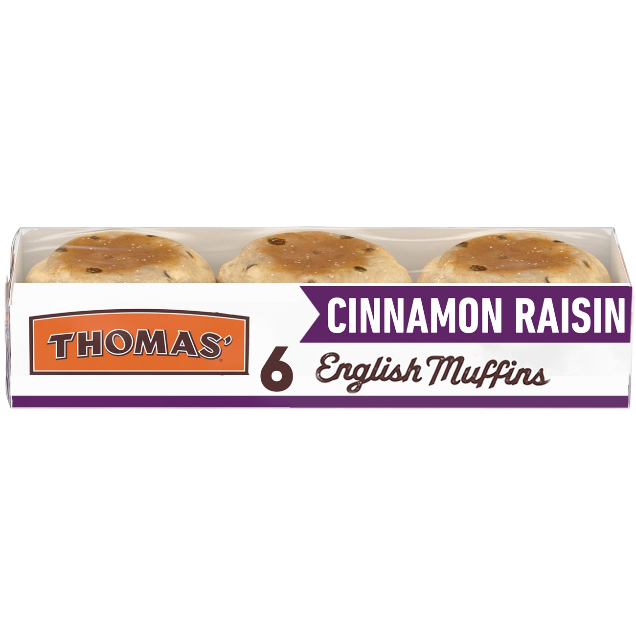 Thomas' Cinnamon Raisin English Muffins Shop English muffins at HEB