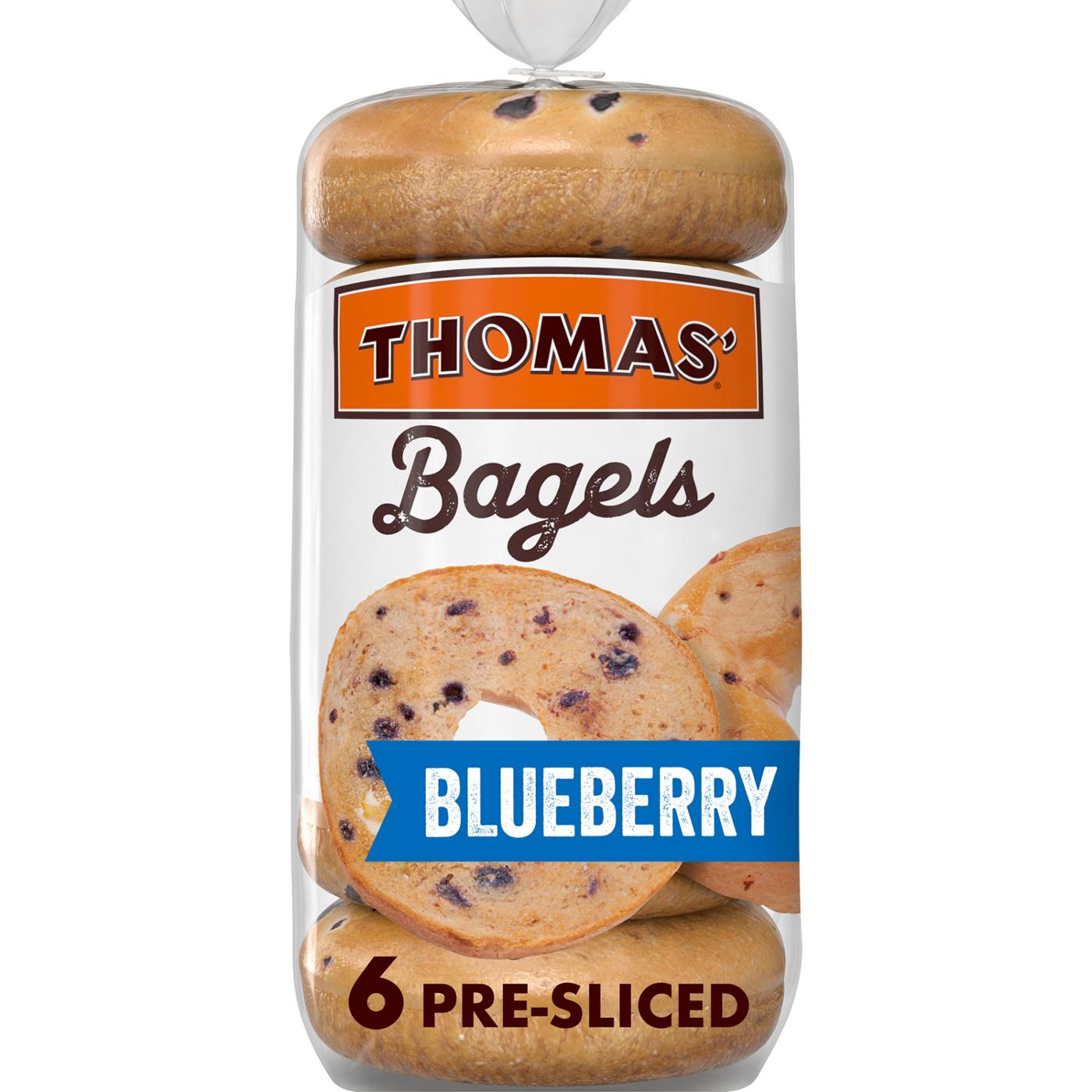 Thomas' Blueberry Bagels; image 1 of 7