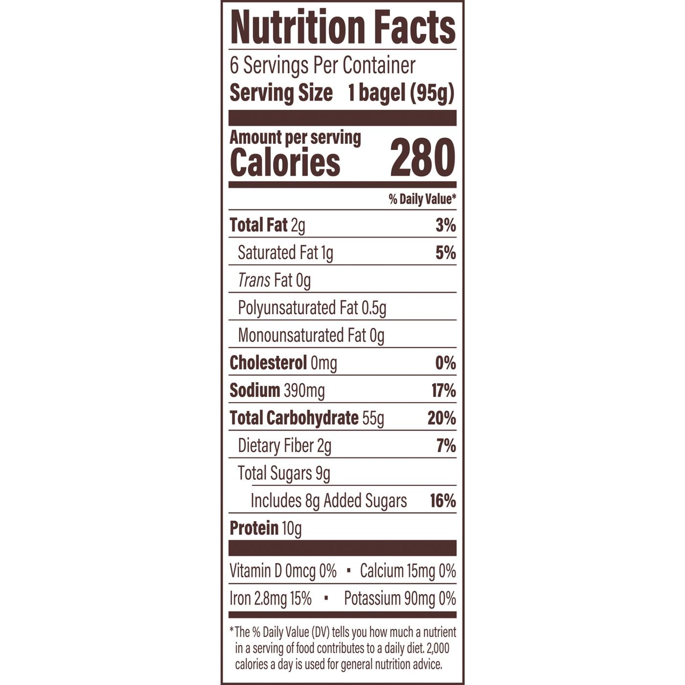 Thomas' Blueberry Bagels; image 2 of 7