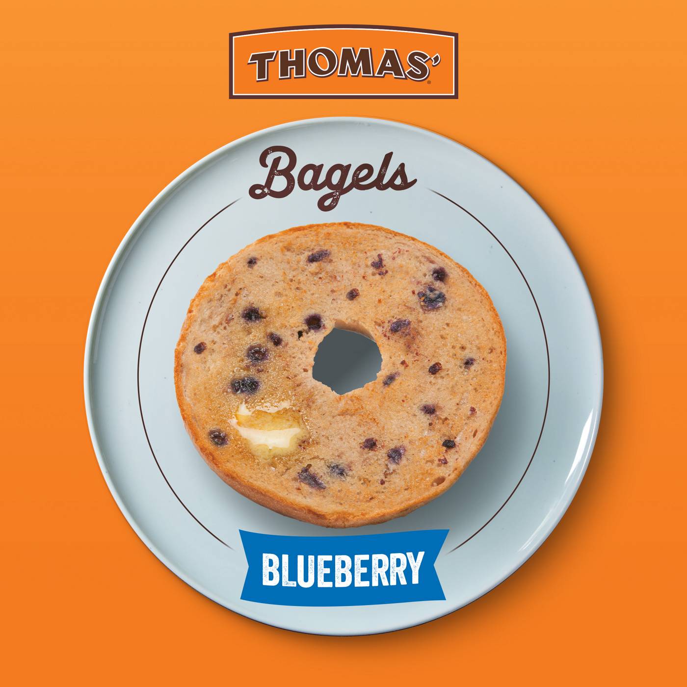 Thomas' Blueberry Bagels; image 5 of 7