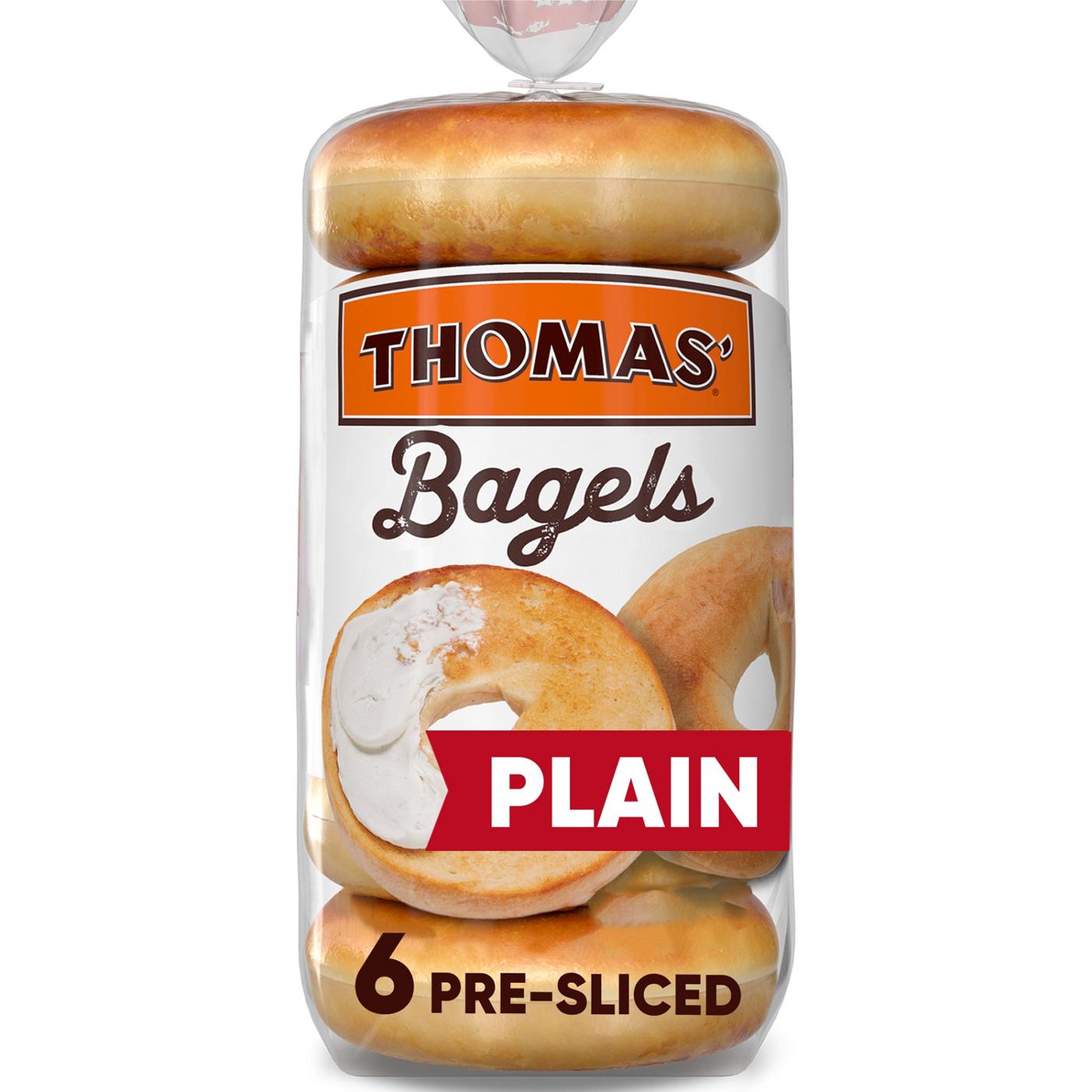 Thomas' Plain Bagels; image 1 of 8