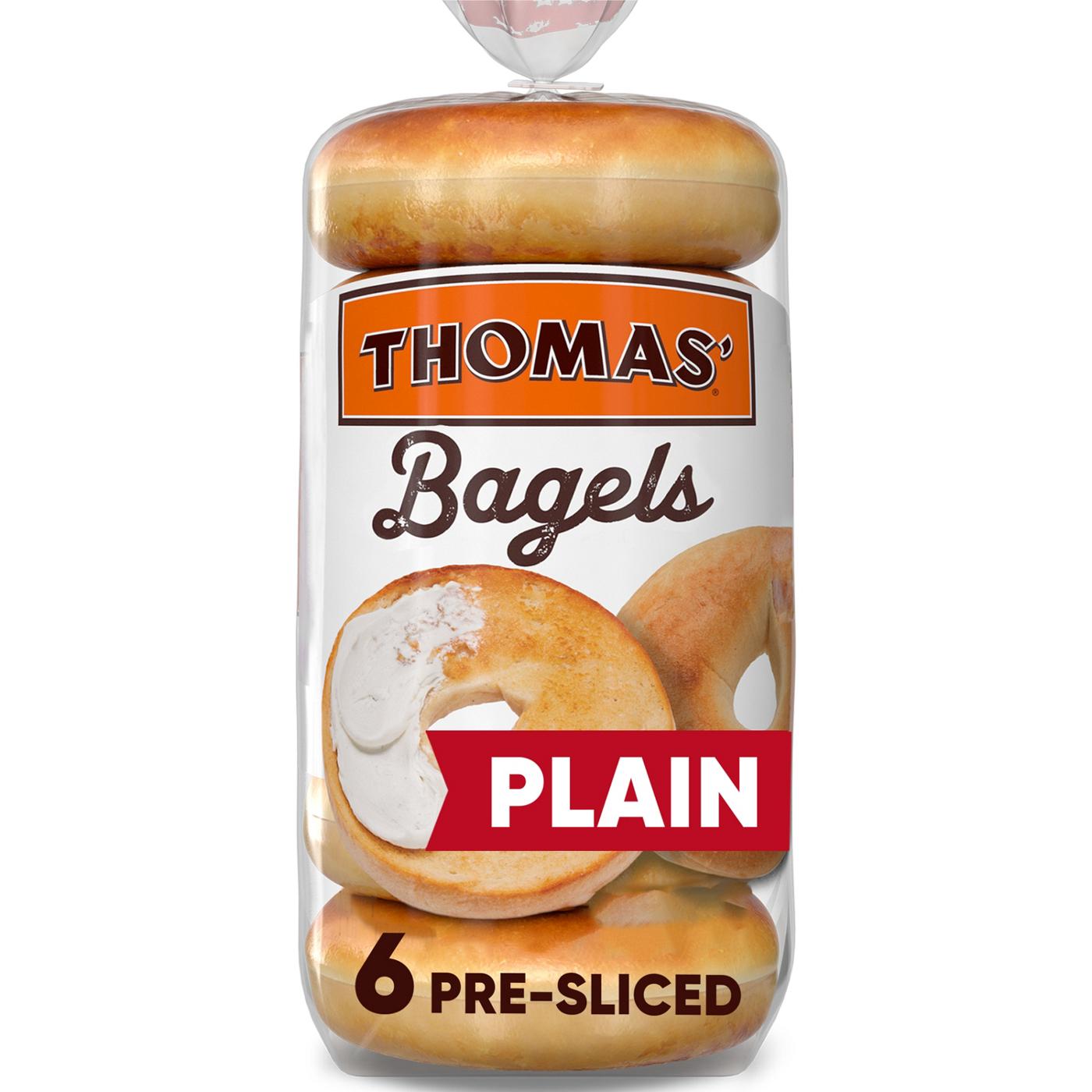 Thomas' Plain Bagels; image 1 of 3