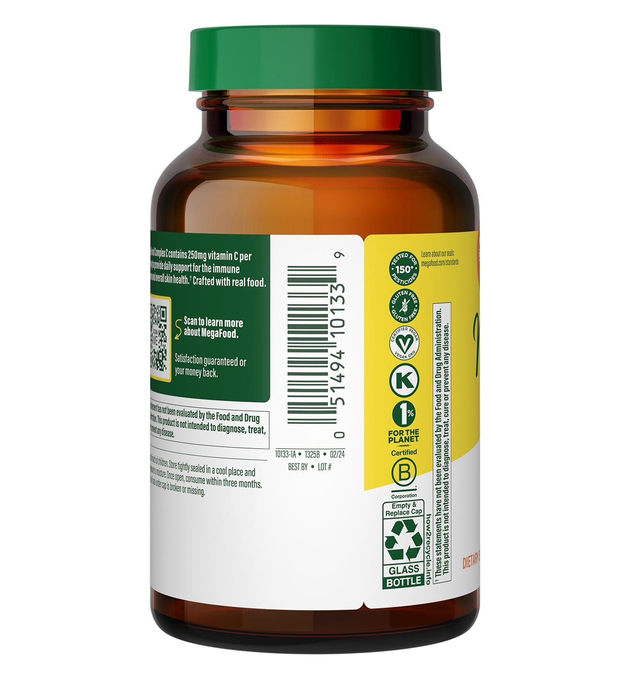 MegaFood Complex C Tablets; image 3 of 3