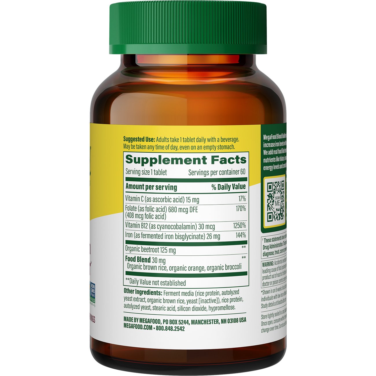 MegaFood Blood Builder Whole Food ...