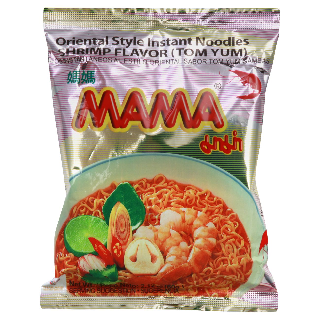 Oriental style instant noodles