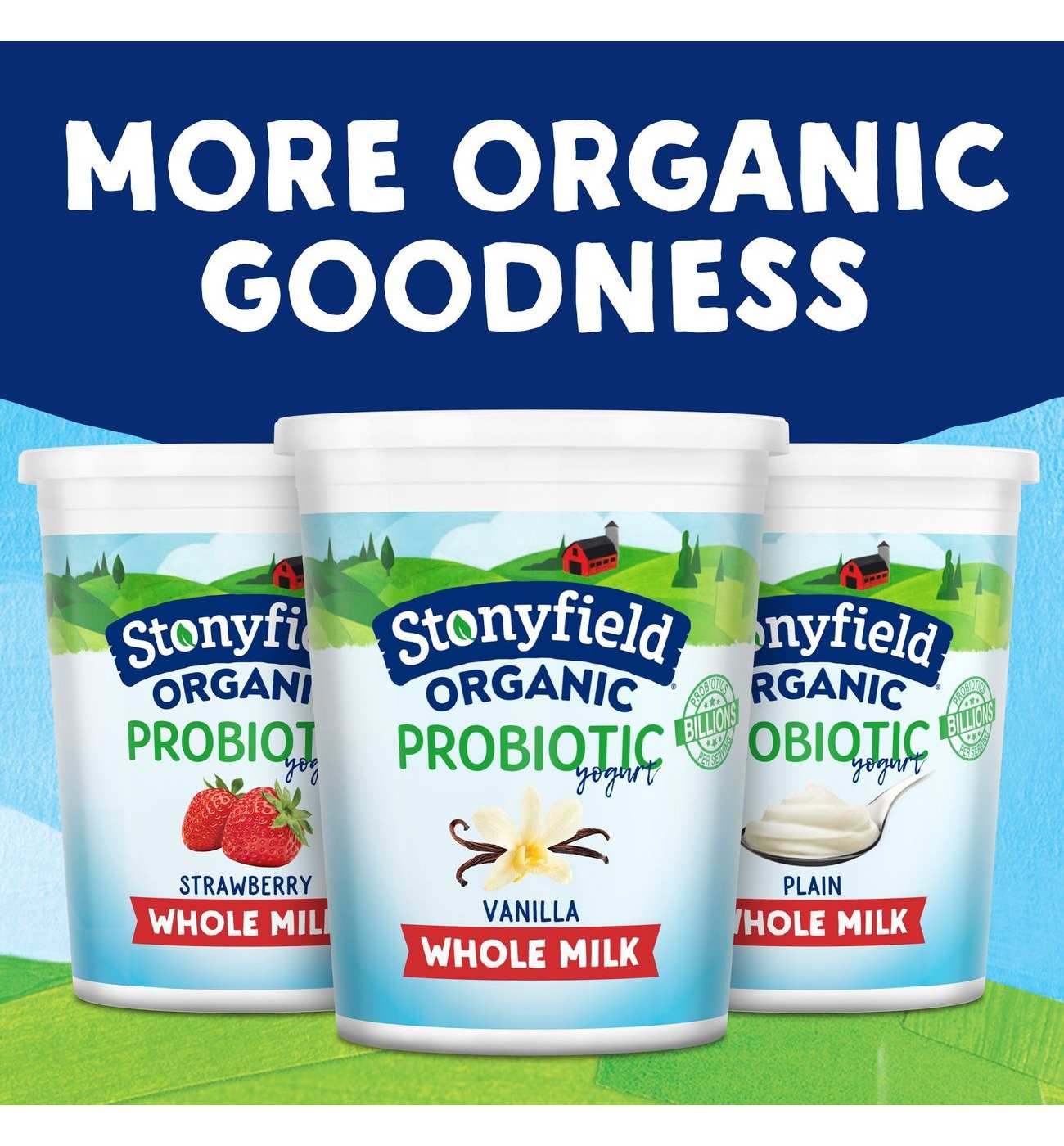 Stonyfield Organic Whole Milk Probiotic Yogurt - French Vanilla; image 4 of 8