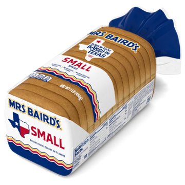Mrs Baird's Small White Bread, 16 oz