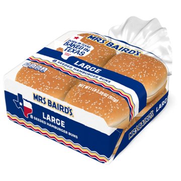 Mrs Baird's Large Seeded Bread, 8 ct