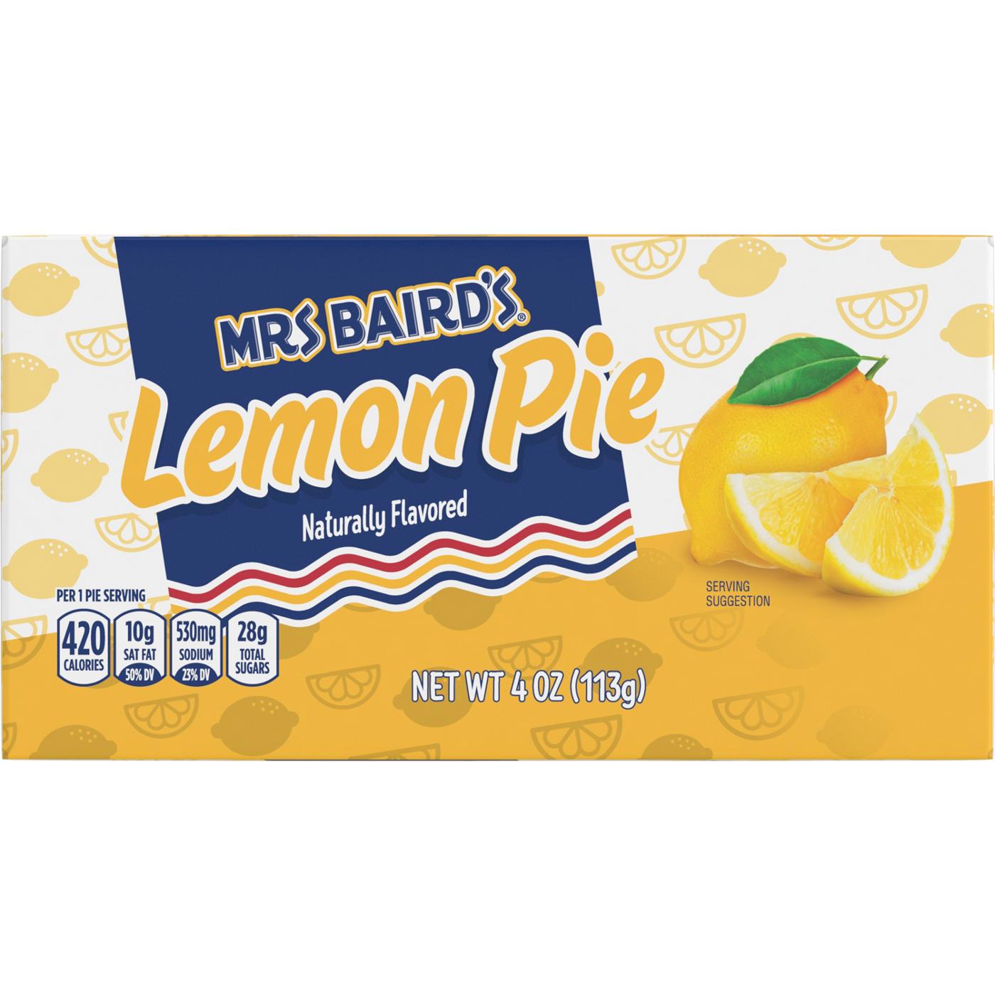 Mrs Baird's Lemon Pie; image 1 of 2