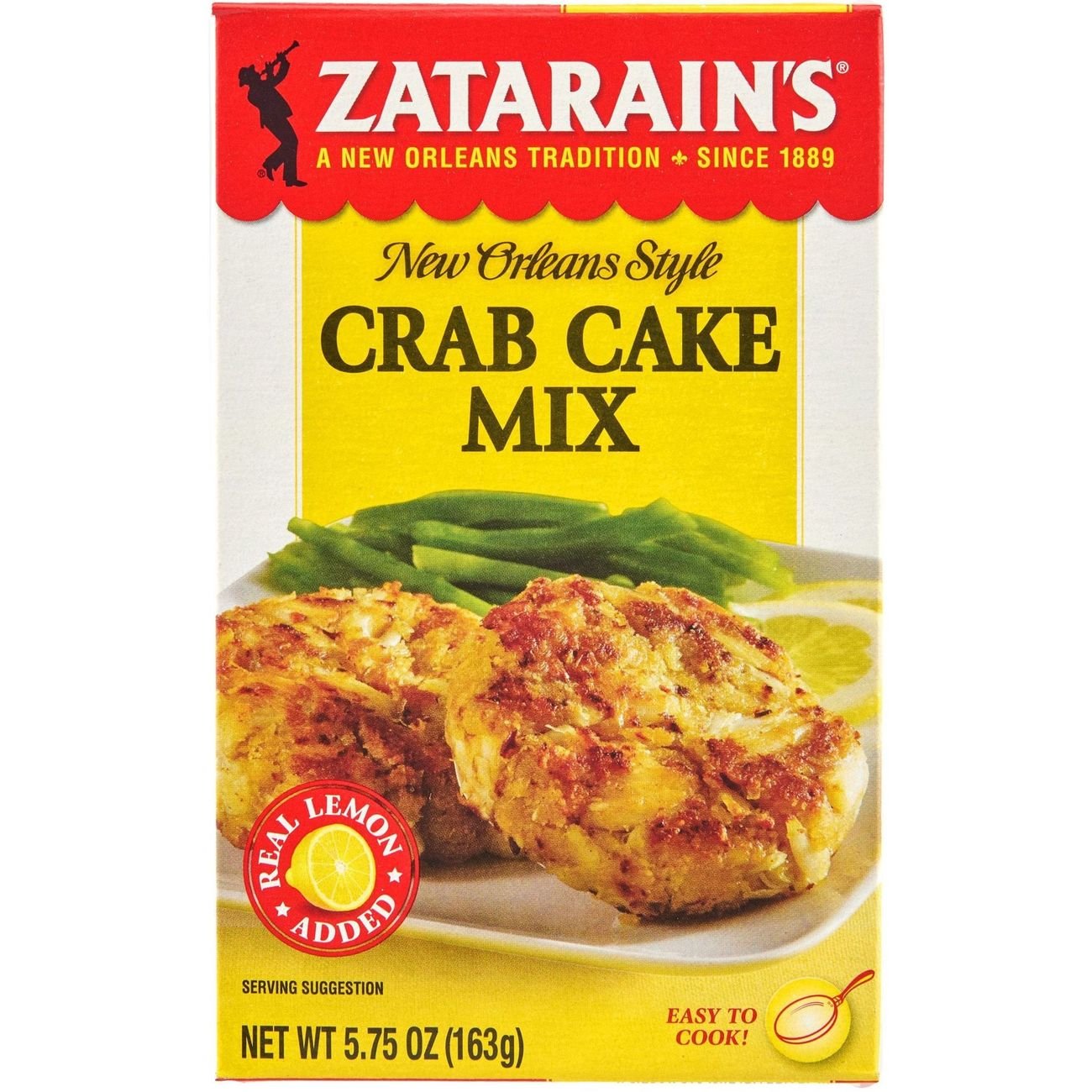 Zatarain's New Orleans Style Crab Cake Mix Shop Pantry Meals at HEB