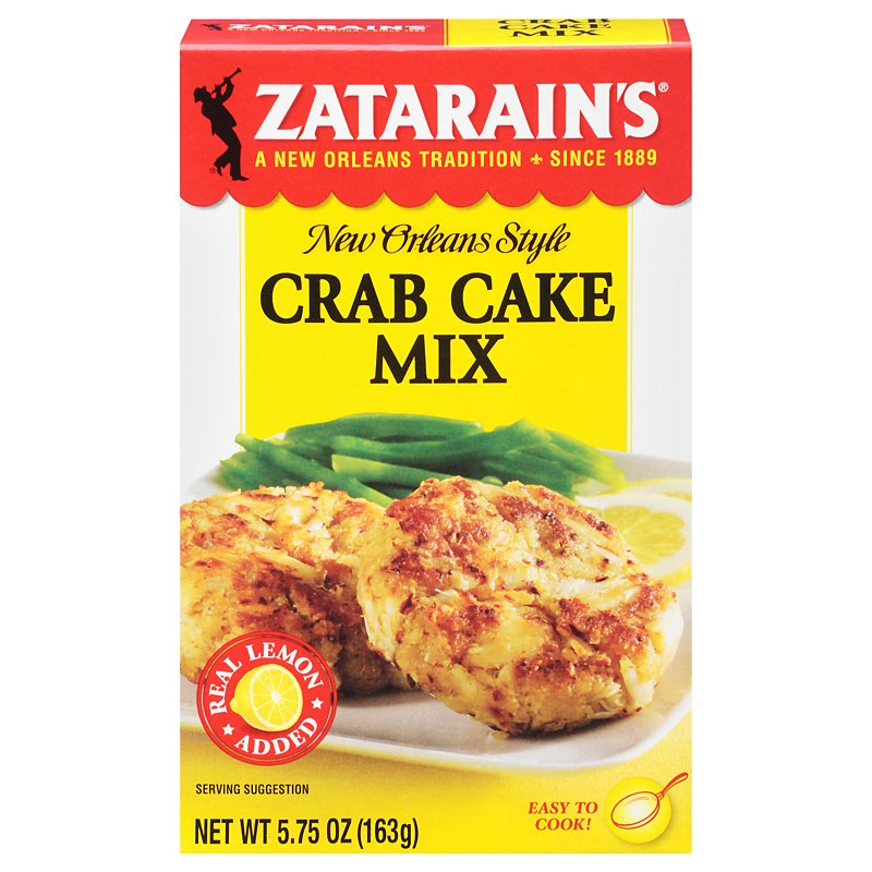 Zatarain's New Orleans Style Crab Cake Mix - Shop Pantry Meals at H-E-B