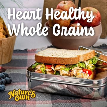Nature's Own Life 100% Whole Grain Sugar Free Sliced Bread, 16 oz