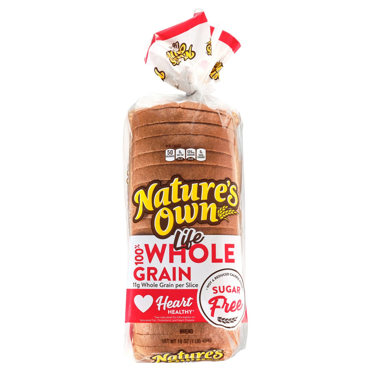 Nature s Own Life 100 Whole Grain Sugar Free Bread Shop Bread At H E B