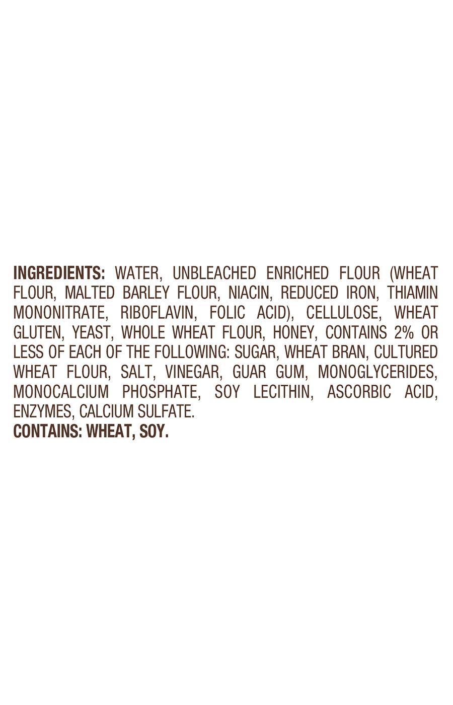 Nature's Own Life 40 Calorie Honey Wheat Sliced Bread; image 4 of 6