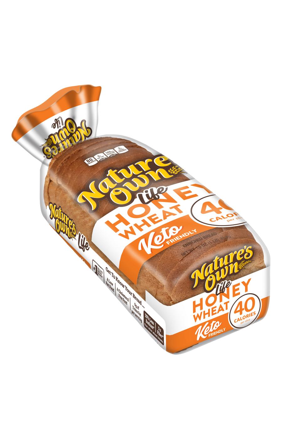Nature's Own Life 40 Calorie Honey Wheat Sliced Bread; image 5 of 6