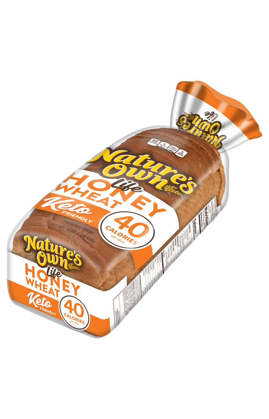 Nature's Own Life 40 Calorie Honey Wheat Sliced Bread; image 6 of 6