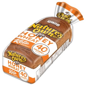 Nature's Own Life 40 Calorie Honey Wheat Sliced Bread, 16 oz