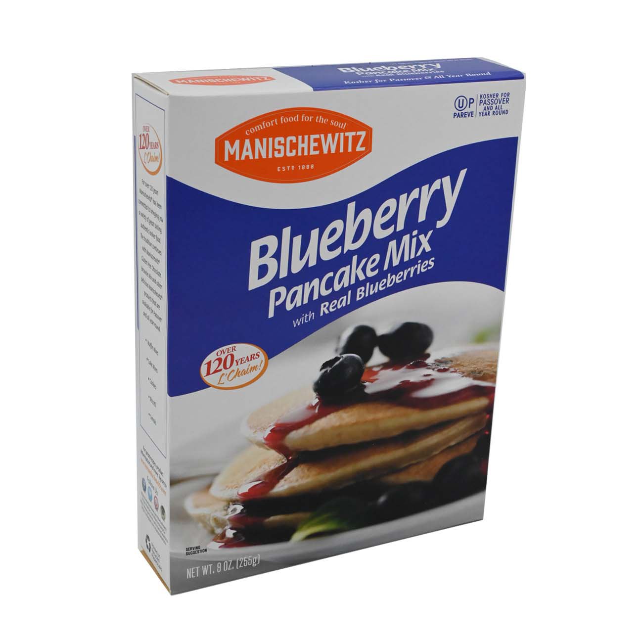 Manischewitz Blueberry Pancake Mix Shop Pancake Mixes at HEB
