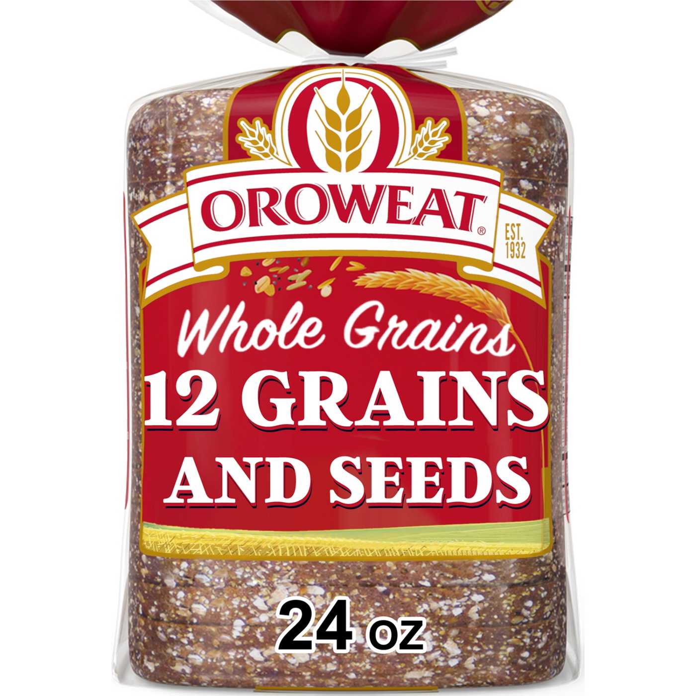 Oroweat Whole Grains 12 Grains and Seeds Bread; image 1 of 3