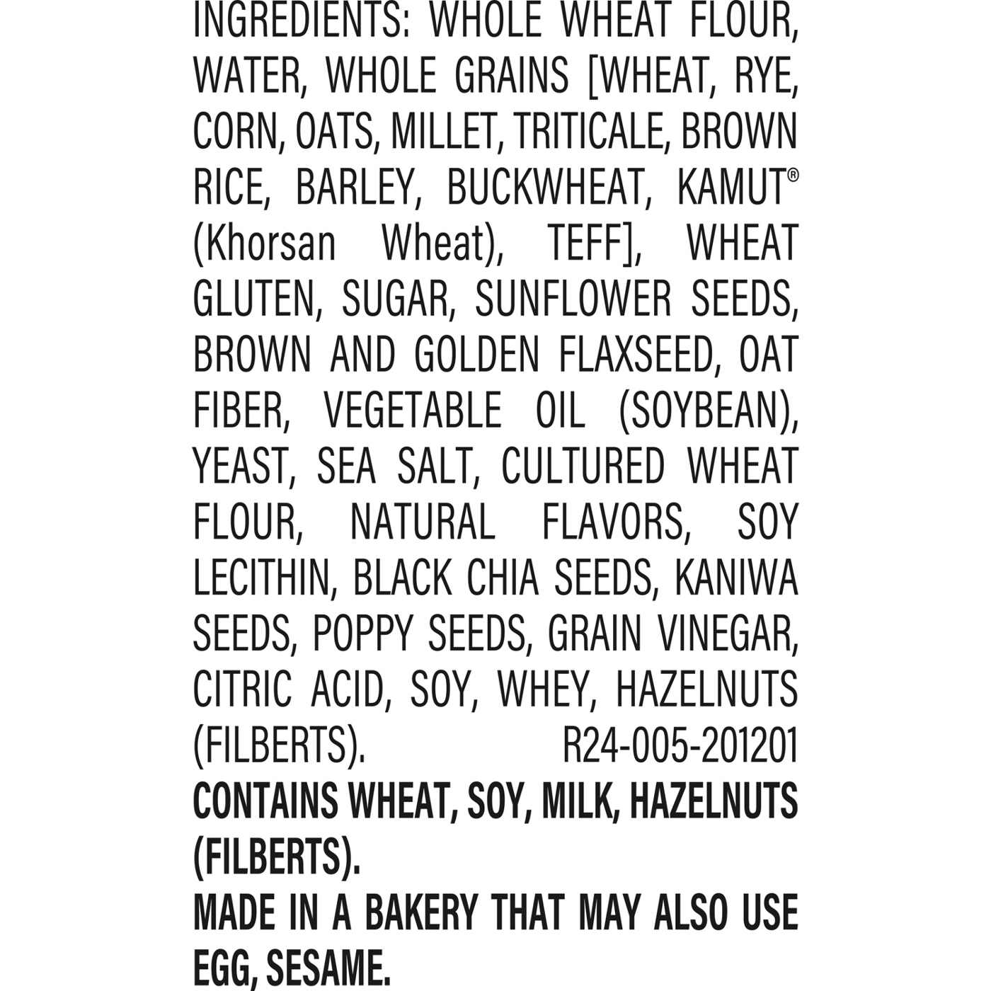 Oroweat Whole Grains 12 Grains and Seeds Bread; image 2 of 3