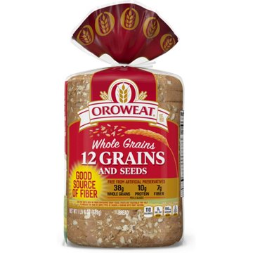 Oroweat Whole Grains 12 Grains & Seeds Bread