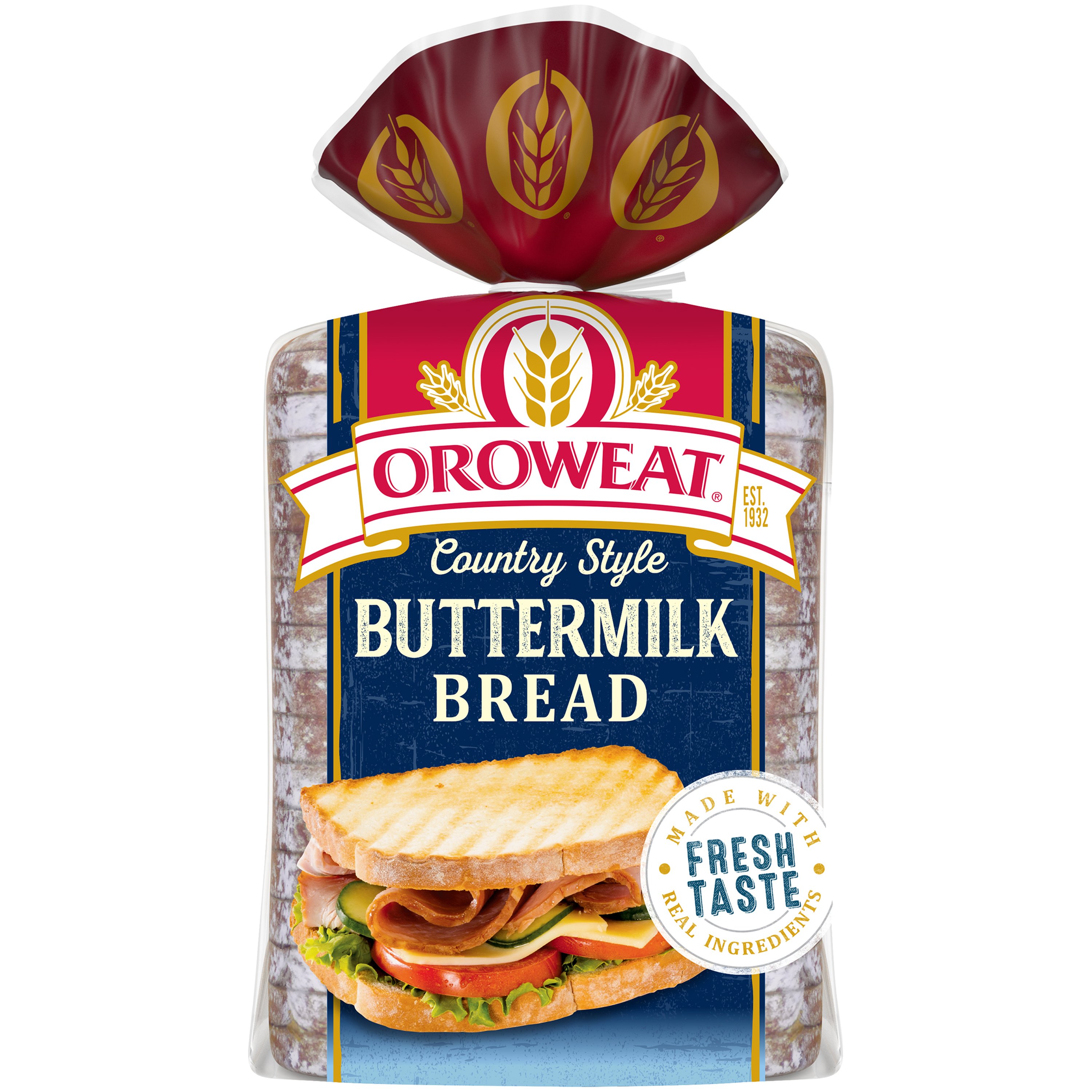 Oroweat Country Style Buttermilk Bread Shop Sliced Bread at HEB